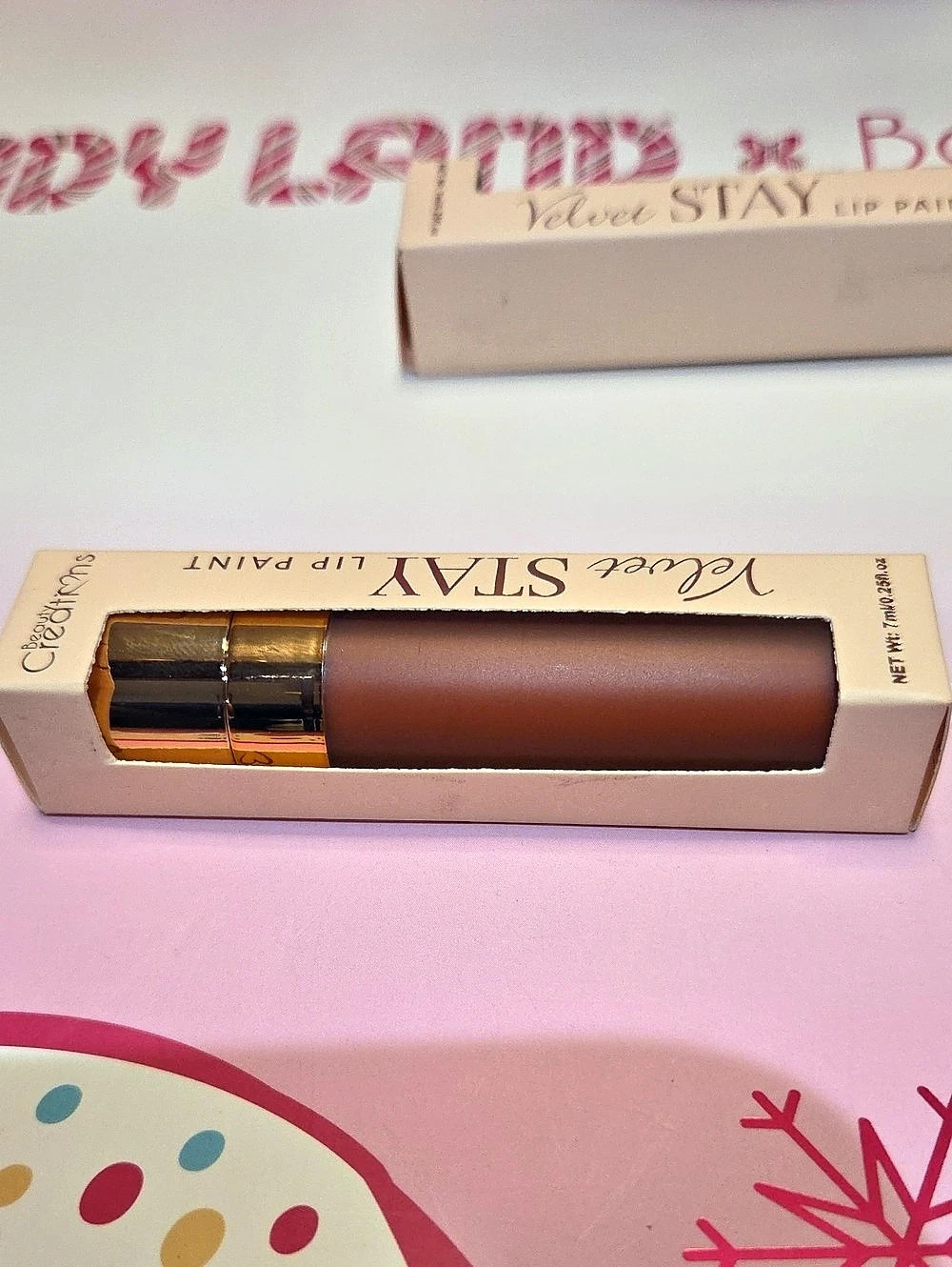Beauty Creations Velvet Stay Lip Paint Color Foxy Lip NWT